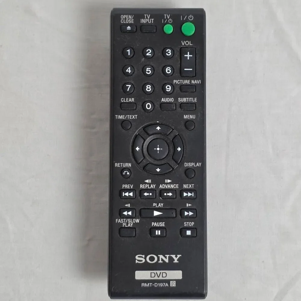 Sony DVD Remote Control RMT-D197A - Picture 1 of 10
